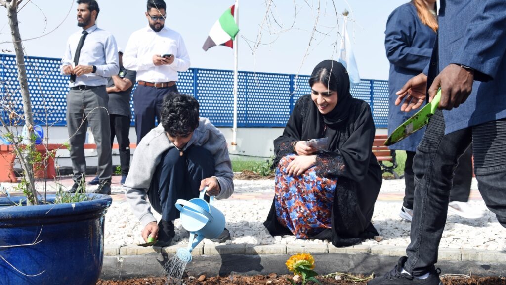 Sunflower planting_World Autism Day