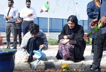 Sunflower planting_World Autism Day